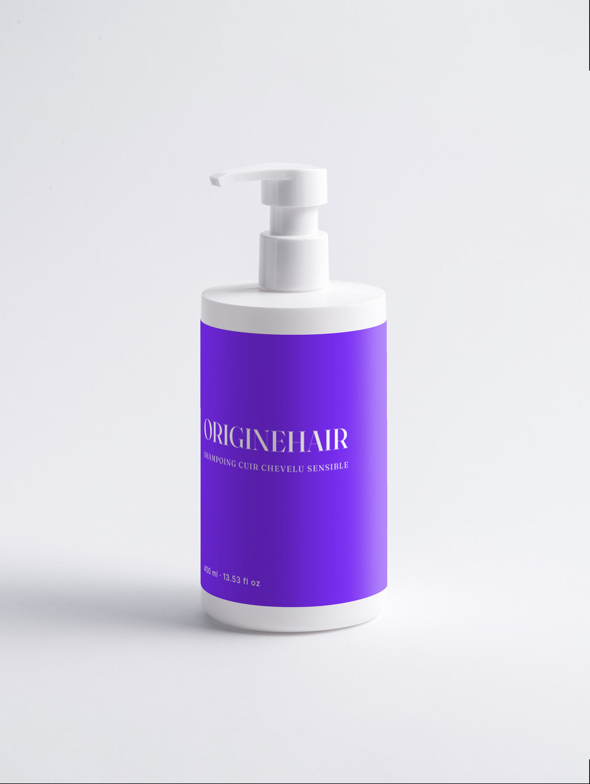 Shampoing cuir chevelu sensible ORIGINEHAIR, flacon pompe 400 ml